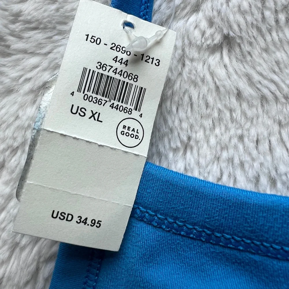 OFFLINE by Aerie The Hugger Recharge Sports Bra Tank Blue  Size XL 2696-1213 NEW